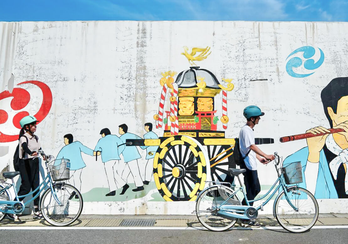 滑川 サイクリング