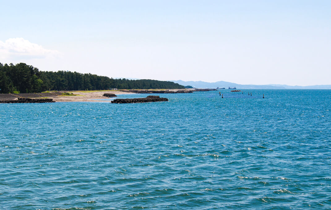 滑川〜岩瀬の海 富山湾