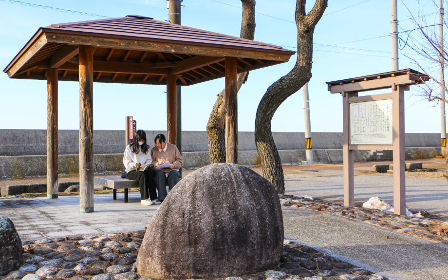 芭蕉「奥の細道」と川瀬屋 看板