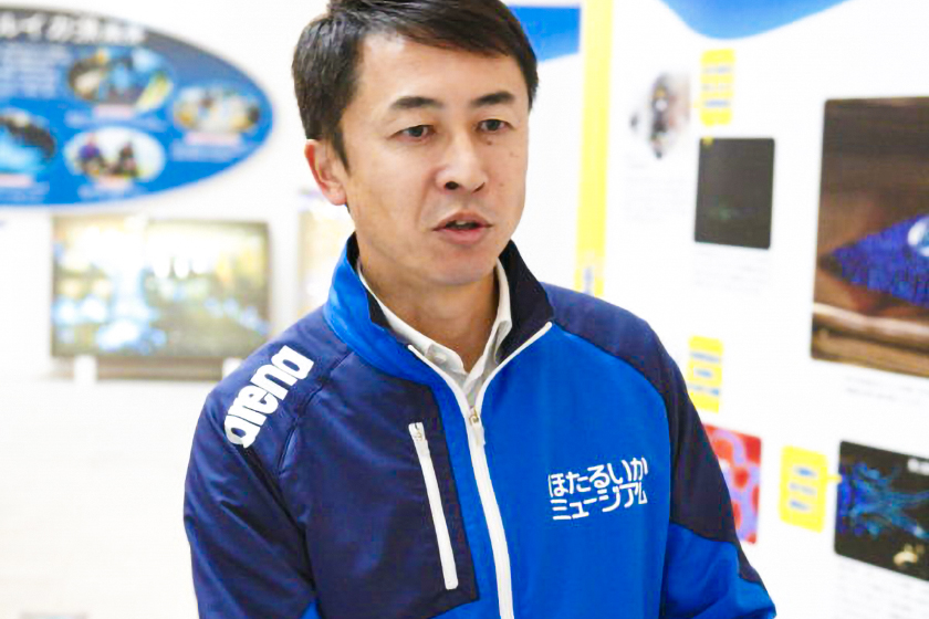 小林さん ガイド中