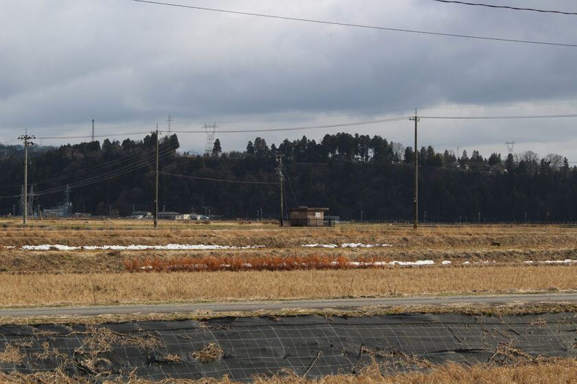 大崎野大地の段丘涯【滑川】