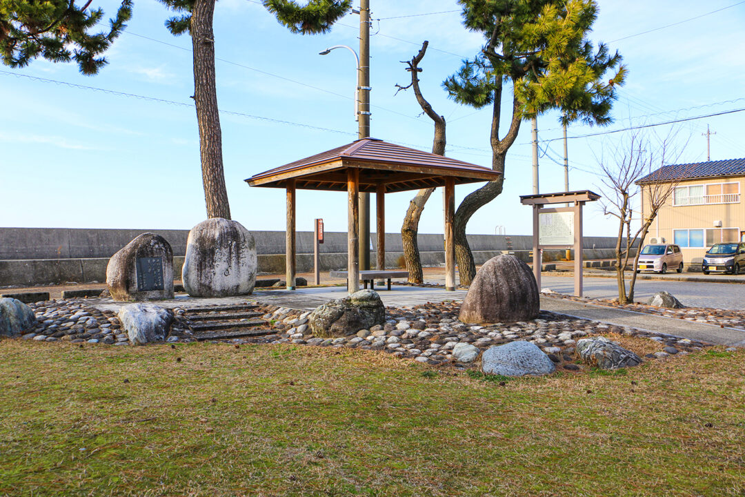 松尾芭蕉「宿泊の地」記念碑02