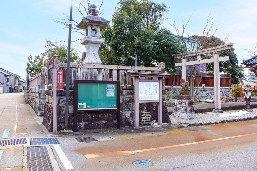 櫟原神社(いちはらじんじゃ)と神明町