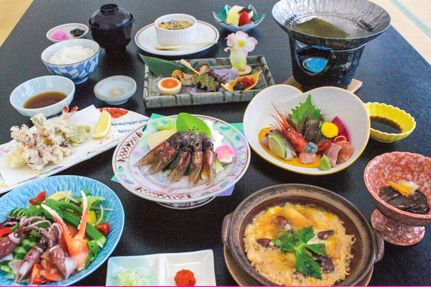 スカイホテル滑川「割烹 有磯」【食べる】